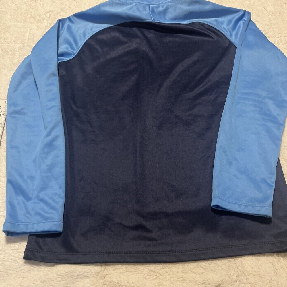 NFL Team Apparel Titans Pro Player Fleece Size M Medium Blue 1/4 Zip - Picture 12 of 13
